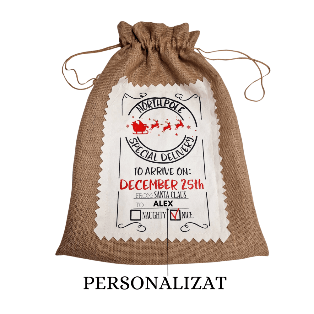 Sacul lui Mos Craciun, Include Personalizare