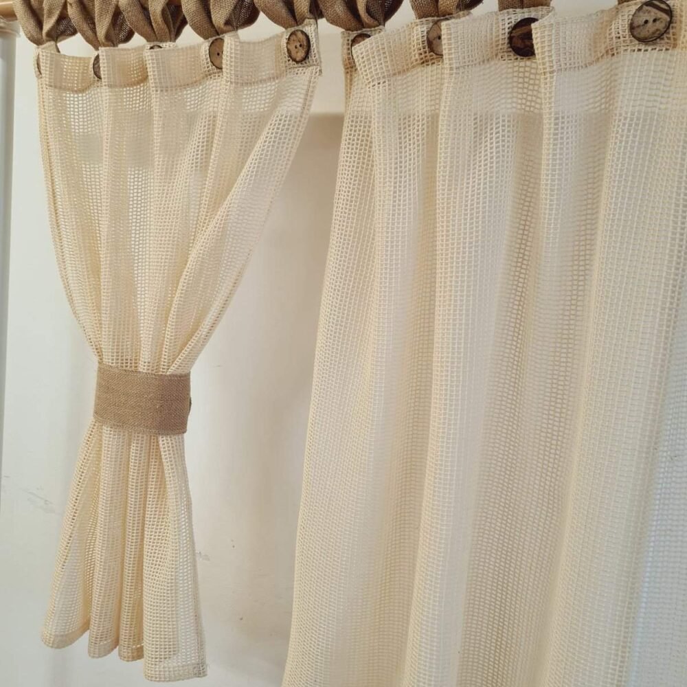 Perdele Rustice Naturale