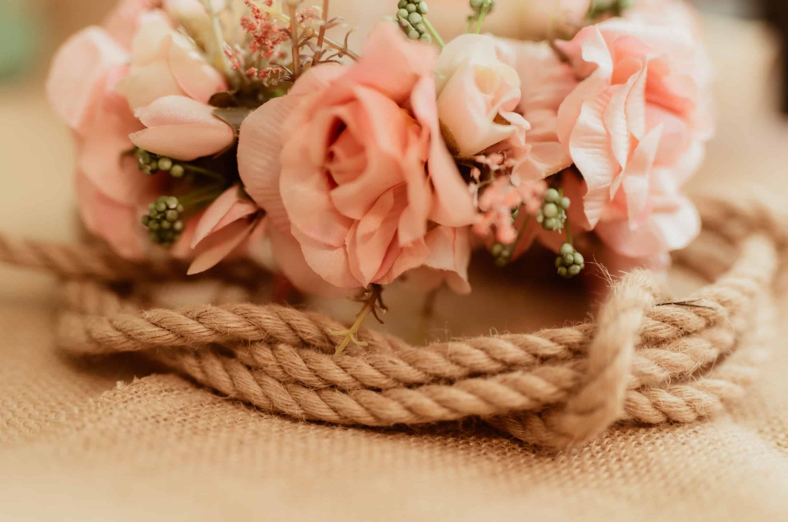 Panza iuta Verde Craciun