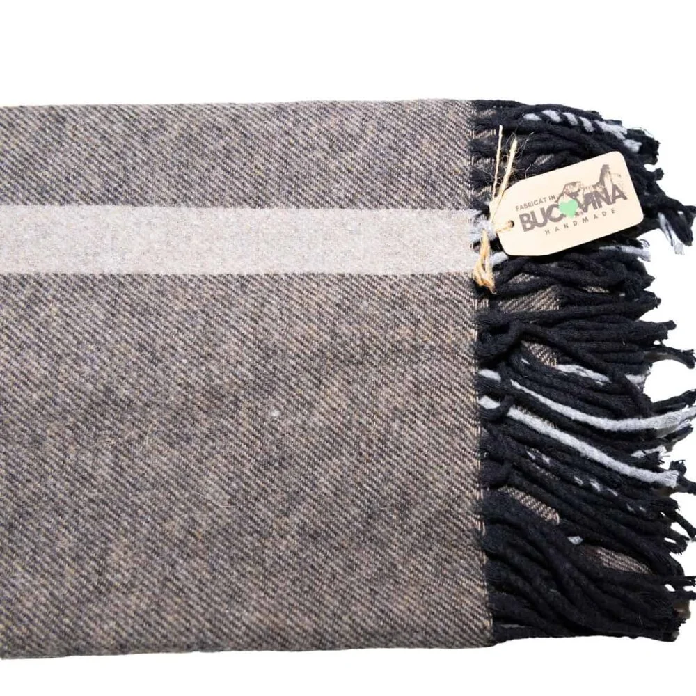 Esarfa Tip Sal Premium din Lana ,100 x 160 cm, maro
