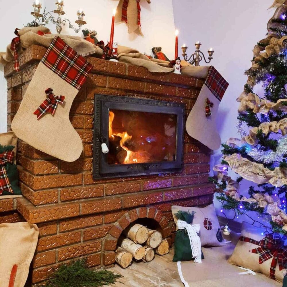 Ciorap de Craciun din Iuta