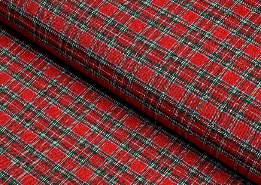 Panza Bumbac Tip Tartan Scotian 320 cm Latime
