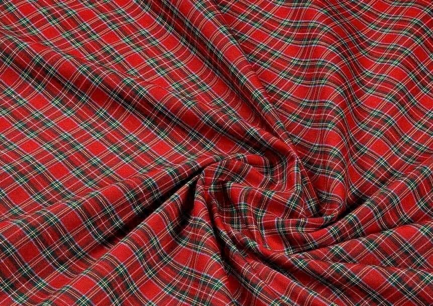 Panza Bumbac Tip Tartan Scotian 320 cm Latime