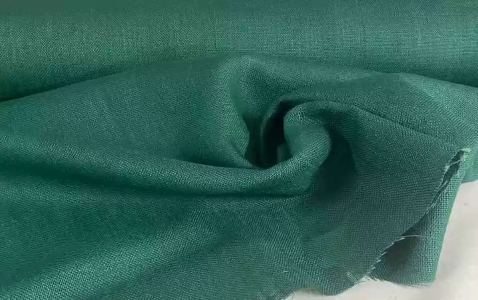 Panza iuta Verde Craciun