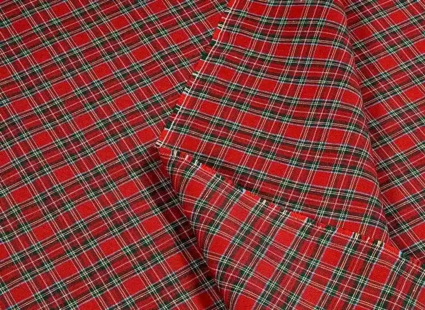 Panza Bumbac Tip Tartan Scotian 320 cm Latime